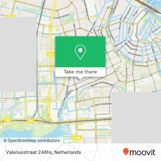 Valeriusstraat 248hs map