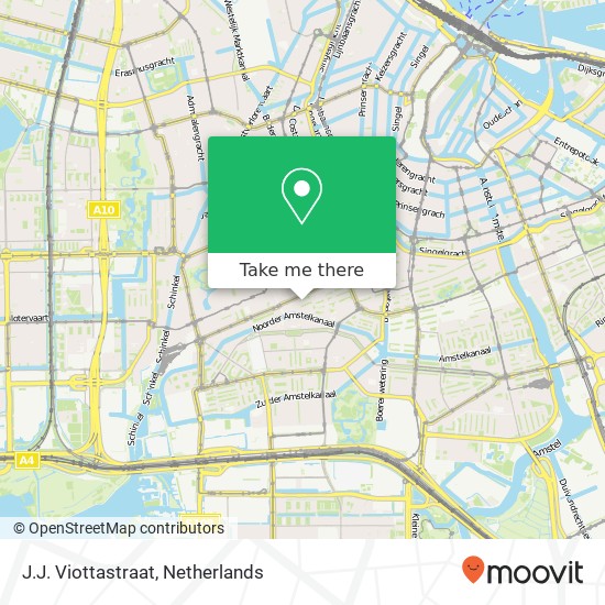 J.J. Viottastraat map