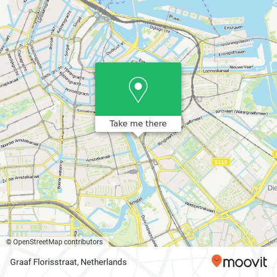 Graaf Florisstraat map