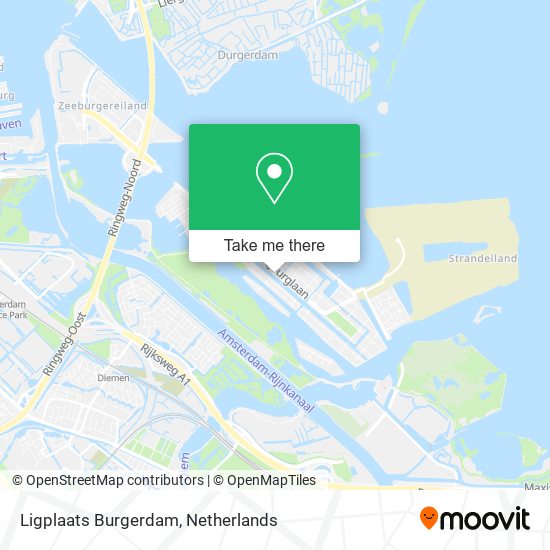 Ligplaats Burgerdam Karte