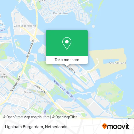 Ligplaats Burgerdam map