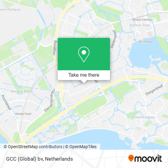 GCC (Global) bv map