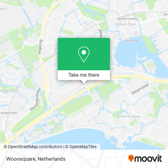 Woonsquare Karte