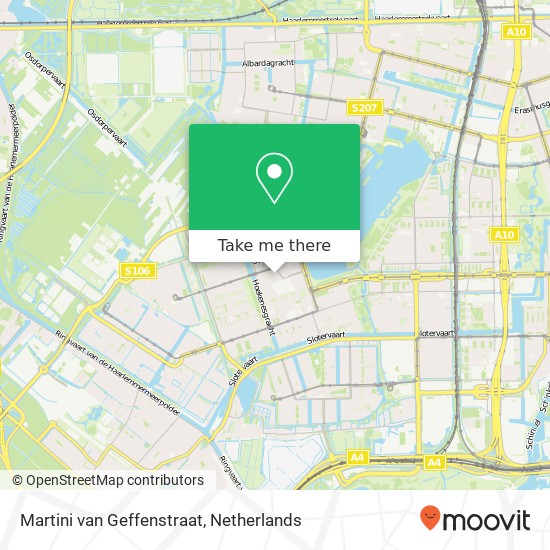 Martini van Geffenstraat map