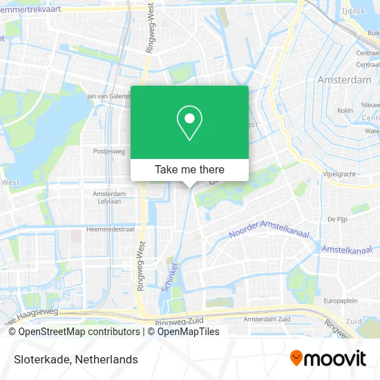 Sloterkade map