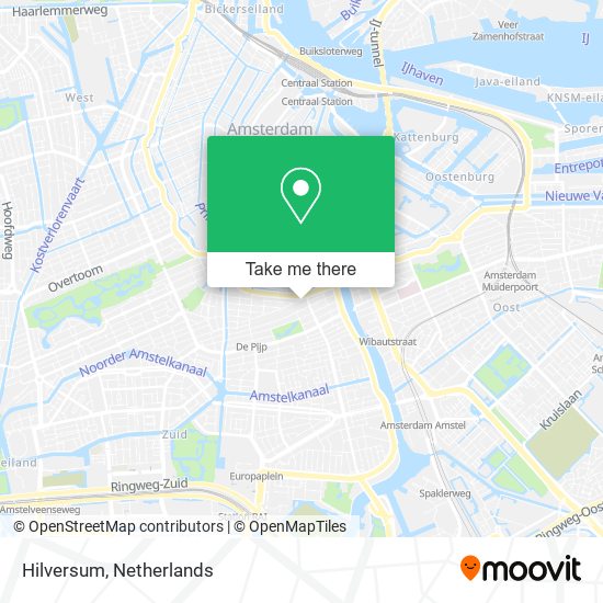 Hilversum map