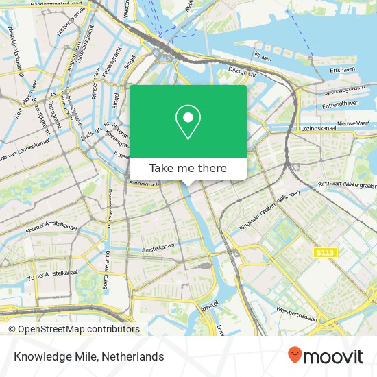 Knowledge Mile map