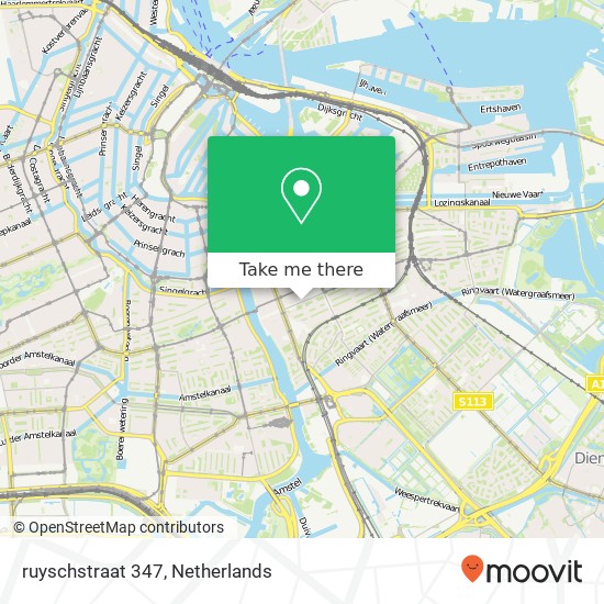 ruyschstraat 347 map
