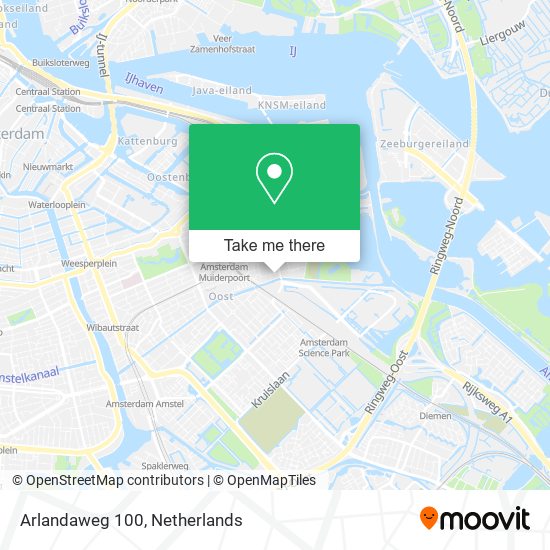Arlandaweg 100 map