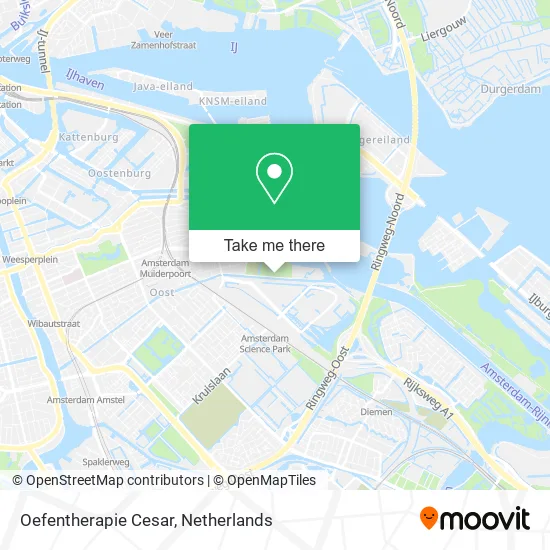 Oefentherapie Cesar map