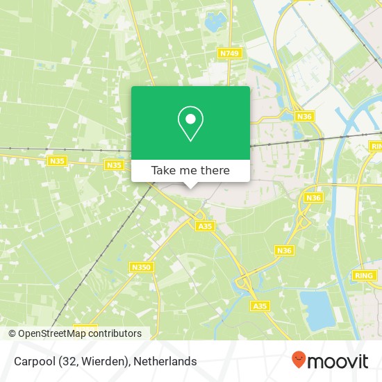 Carpool (32, Wierden) map