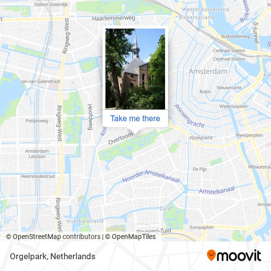 Orgelpark map