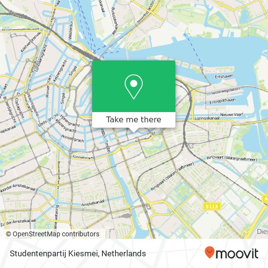 Studentenpartij Kiesmei map