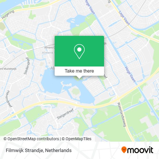 Filmwijk Strandje map