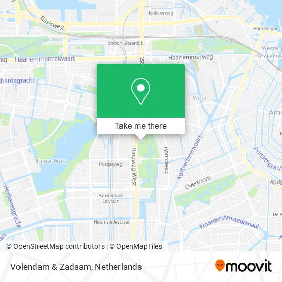 Volendam & Zadaam Karte
