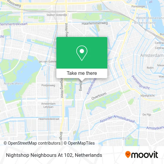 Nightshop Neighbours At 102 map