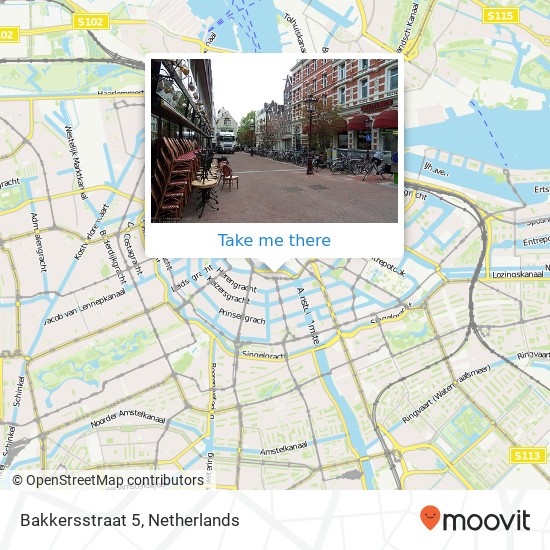 Bakkersstraat 5 map