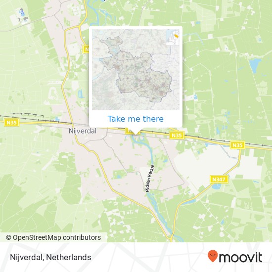 Nijverdal map