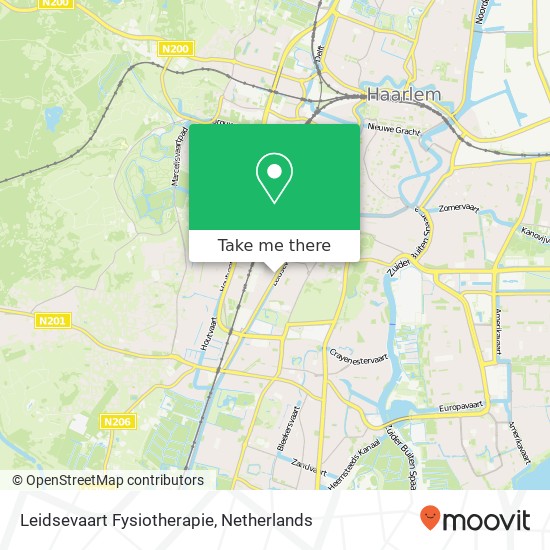 Leidsevaart Fysiotherapie map