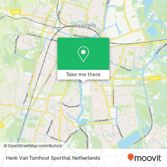 Henk Van Turnhout Sporthal map