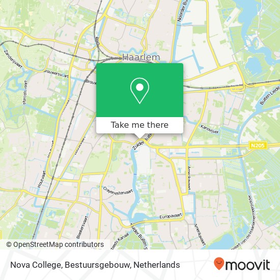 Nova College, Bestuursgebouw map