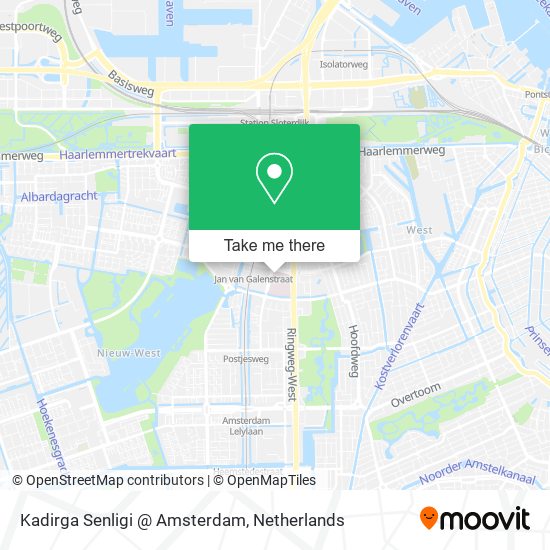 Kadirga Senligi @ Amsterdam map