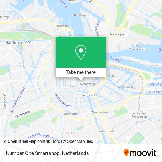 Number One Smartshop map