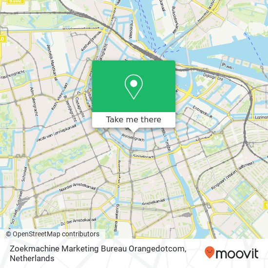 Zoekmachine Marketing Bureau Orangedotcom map