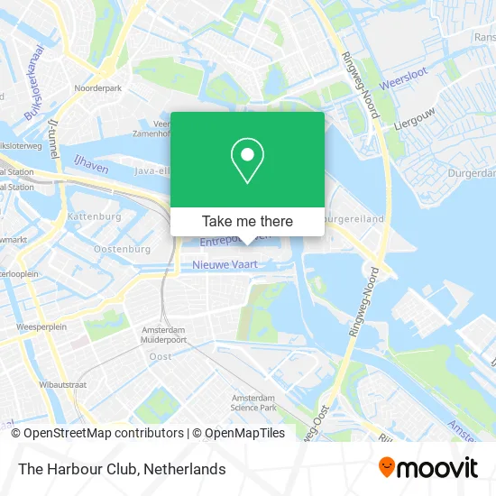 The Harbour Club map