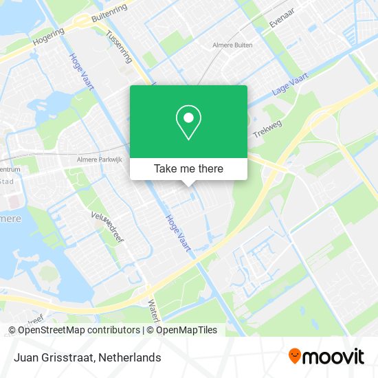 Juan Grisstraat map