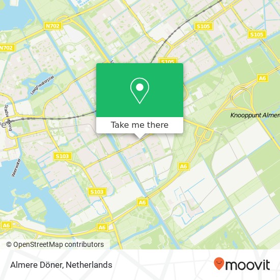 Almere Döner map