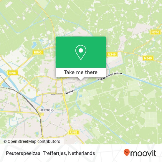 Peuterspeelzaal Treffertjes map