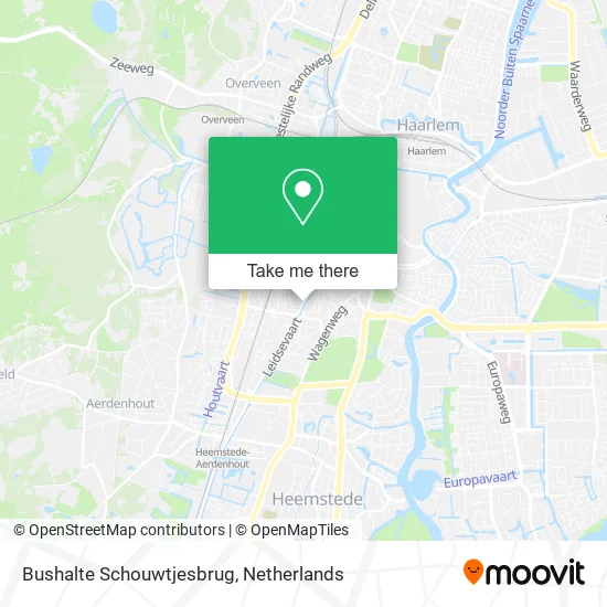 Bushalte Schouwtjesbrug Karte