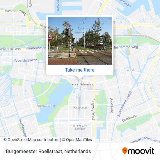 Burgemeester Roëllstraat map
