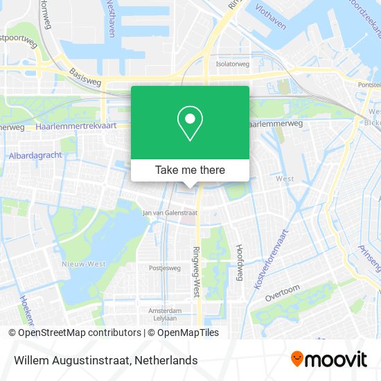 Willem Augustinstraat Karte