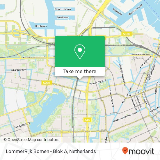 LommerRijk Bomen - Blok A map