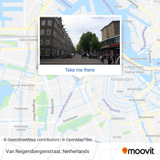 Van Reigersbergenstraat map