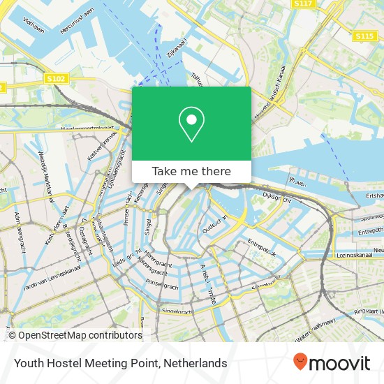 Youth Hostel Meeting Point map