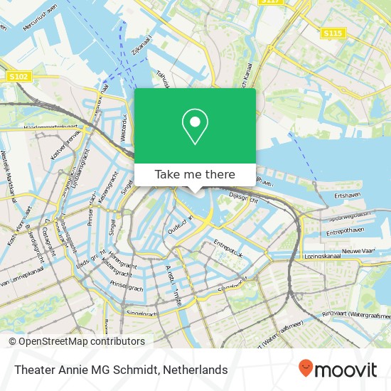 Theater Annie MG Schmidt map