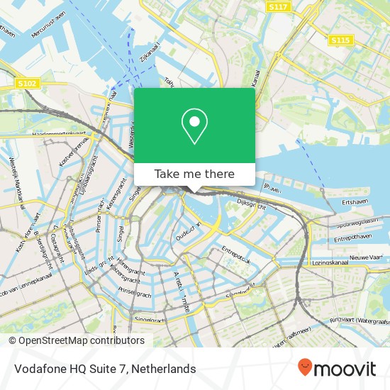 Vodafone HQ Suite 7 map