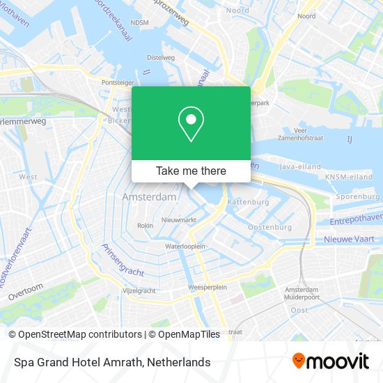 Spa Grand Hotel Amrath map