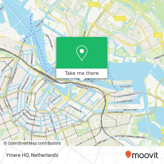Ymere HQ map