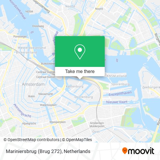 Mariniersbrug (Brug 272) map