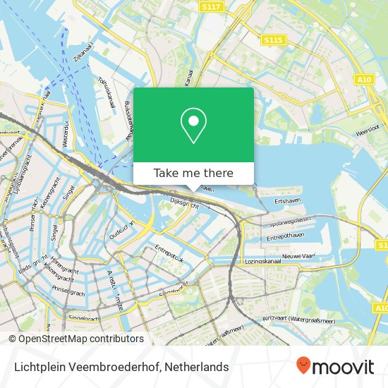 Lichtplein Veembroederhof Karte