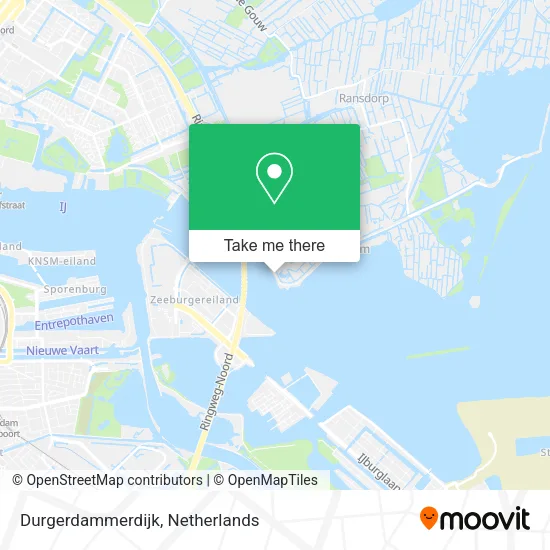 Durgerdammerdijk map