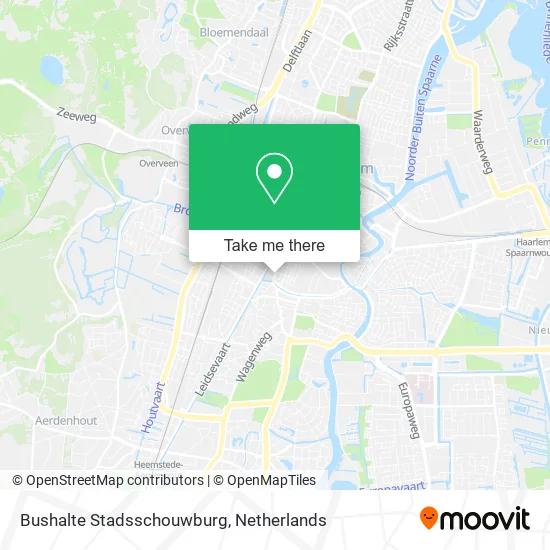 Bushalte Stadsschouwburg map