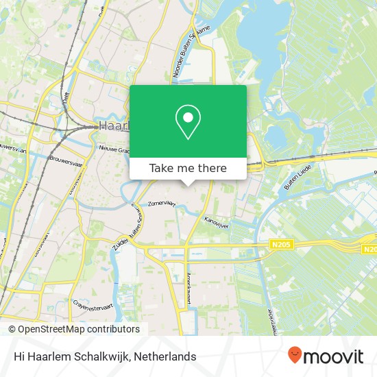 Hi Haarlem Schalkwijk Karte