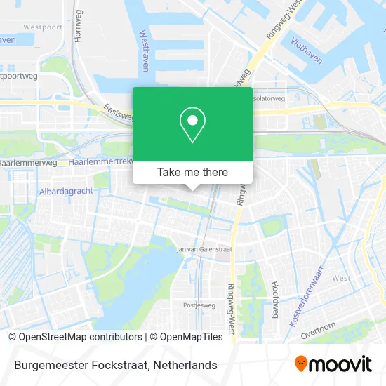 Burgemeester Fockstraat Karte