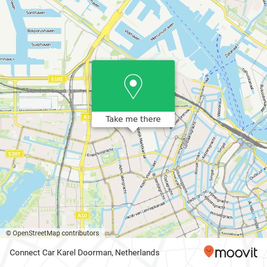 Connect Car Karel Doorman map