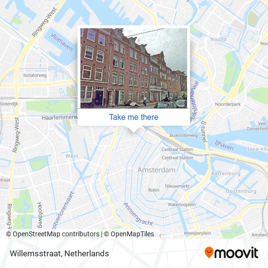 Willemsstraat map